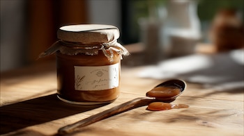 Guardar la cajeta en frascos