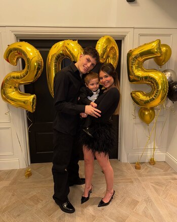 Alejandro Garnacho, Eva García y