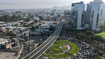 Obra en la av. Javier