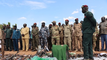 El jefe del Ejército sursudanés