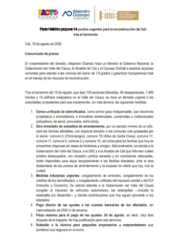 Pacto Histórico - crédito suministrada