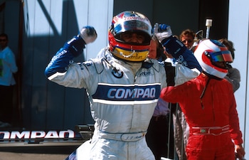Juan Pablo Montoya logró en Monza la primera victoria de Colombia en la historia de la Fórmula 1 el 16 de septiembre de 2001 - crédito ©Sutton Motorsports/ZUMA Press