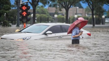 La televisión nacional mostró calles