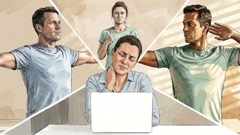 5 movimientos para transformar la jornada laboral desde la silla