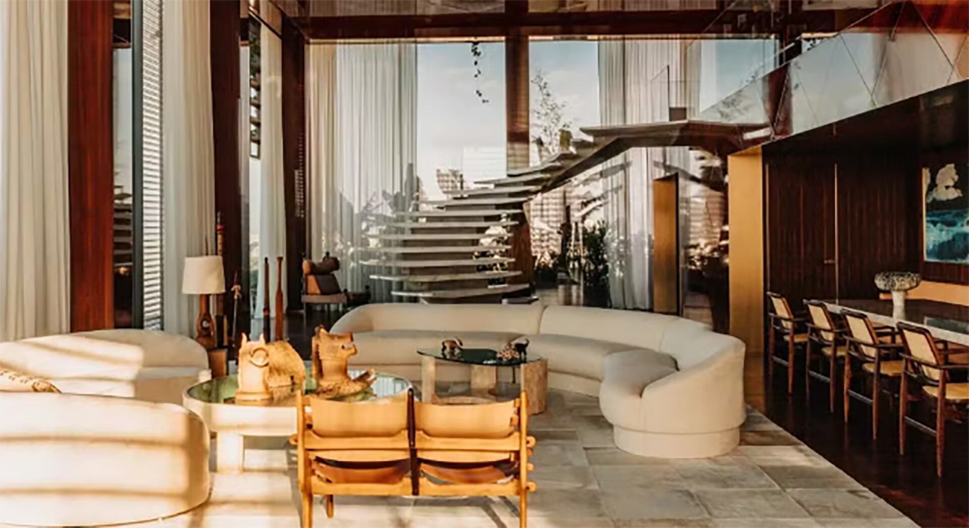 El lujoso Penthouse donde vive el futbolista Memphis Depay en San Pablo