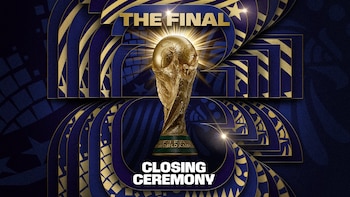 ceremonia de clausura del Mundial