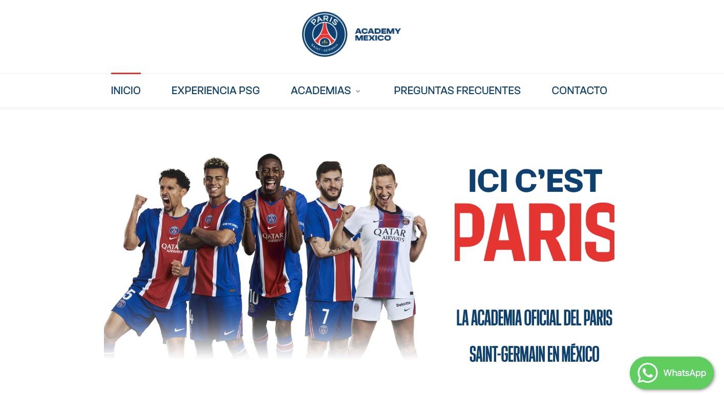 En el sitio oficial hay informes (captura de pantalla)