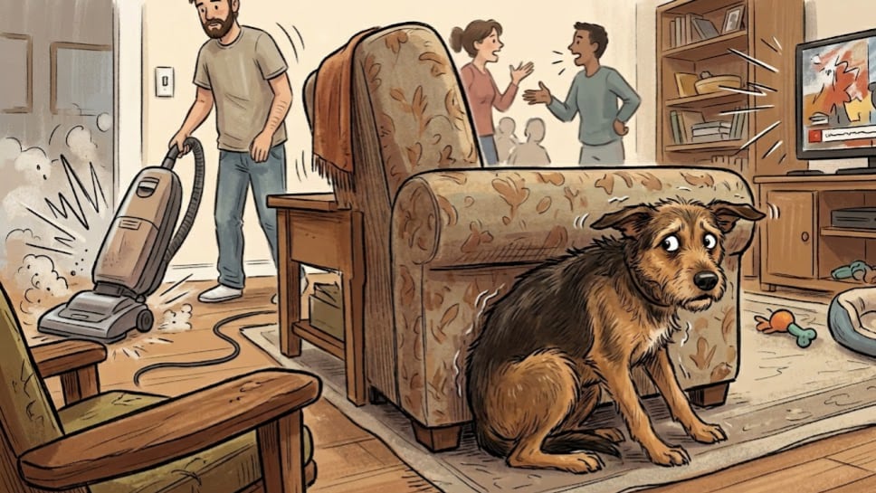 El 84% de los perros domésticos sufre síntomas de ansiedad en situaciones cotidianas, según un estudio de Texas A&M (Imagen Ilustrativa Infobae)