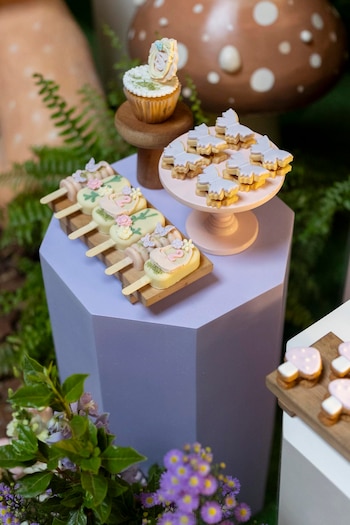 Mesas de chocolates y stands