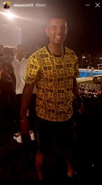 Postal de Edwin Cardona en