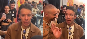 Rigoberto Urán y J Balvin