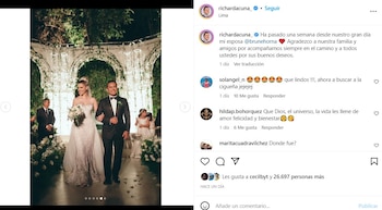 Richard Acuña hace publicación de