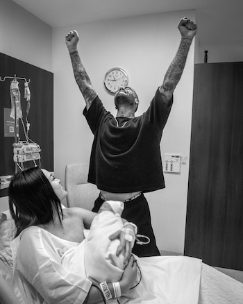 Angie Arizaga y Jota Benz