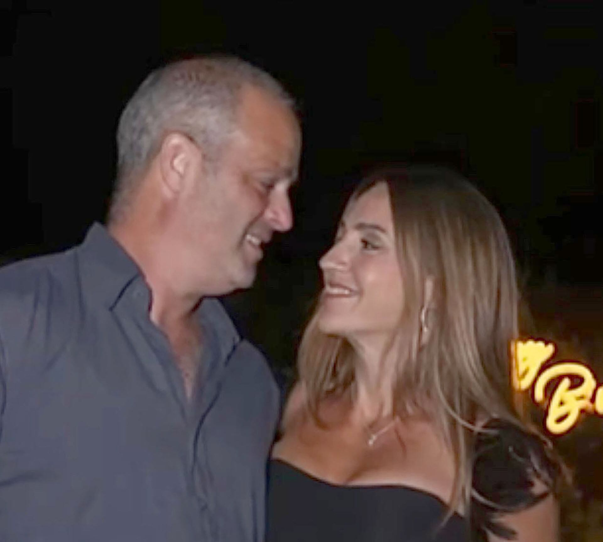 Eleonora Wexler y su pareja, Sebastián Blutrach, productor teatral, dueño del Teatro Picadero y director de AADET (Asociación Argentina de Empresarios Teatrales)