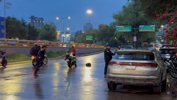 Accidente vial muere pasajero moto Circuito Interior CDMX