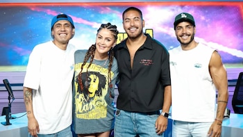 Gerardo Pe, Laura Spoya, Christian Company y Mario Irivarren