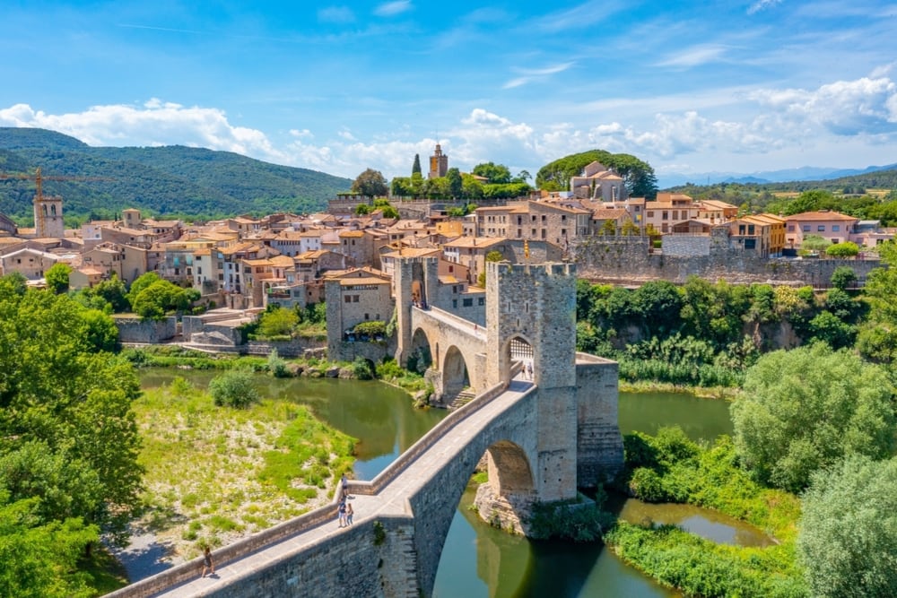 Besalú, en Girona (Shutterstock).
