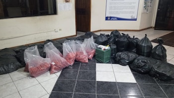 Un cargamento con más de 18.000 explosivos fue interceptado en la Amazonía ecuatoriana