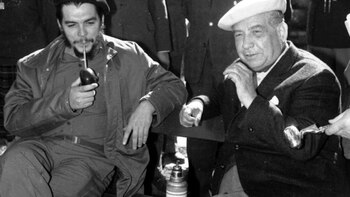 El Che Guevara mateando con