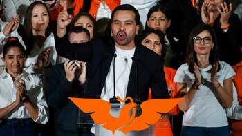 El aspirante a la presidencia