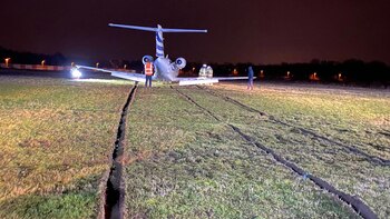 El jet privado que llevaba