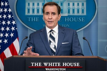 John Kirby, portavoz del Consejo