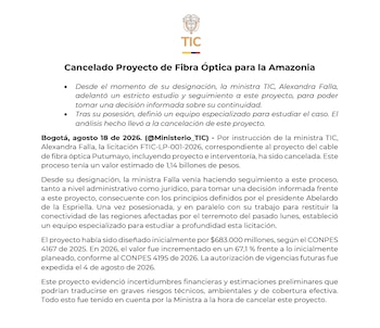 Ministerio TIC