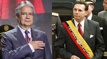 Los expresidentes de Ecuador, Guillermo