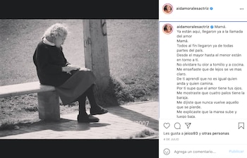 Tomada de Instagram @aidamoralesactriz