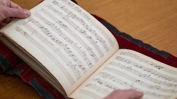 Manuscrito inédito de Mozart: Francia presentó siete obras nunca antes escuchadas