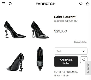 Farfetch Saint Laurent Selene Ávila