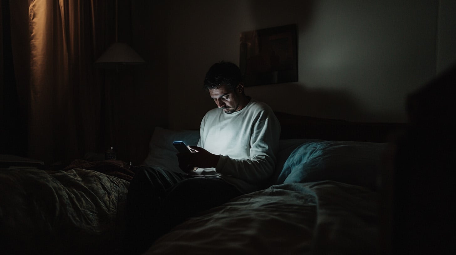 La falta de sueño y el uso excesivo de pantallas digitales favorecen la sequedad y el enrojecimiento ocular matutino (Imagen Ilustrativa Infobae)