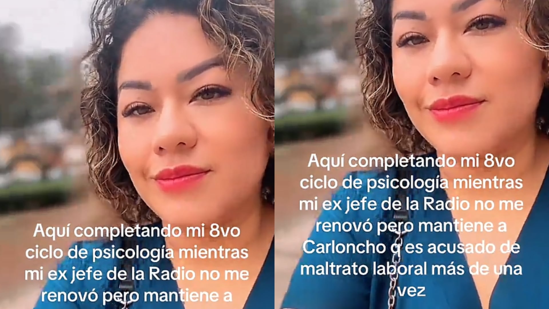 Canchita Centeno se pronunció por Carloncho y recordó que no renovaron su contrato