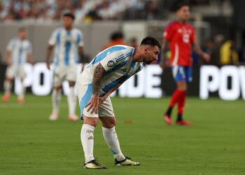 Lionel Messi sufrió una lesión