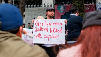 Los manifestantes están en contra