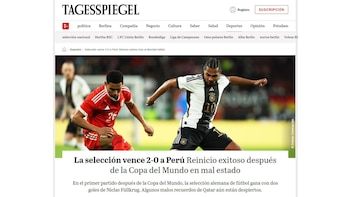 Tagesspiegel rescató la victoria alemana