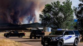incendio forestal Aspen Acres