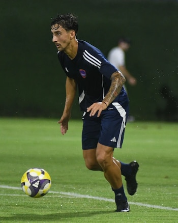 El futbolista uruguayo Guillermo Bortagaray