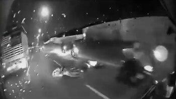 En video quedó registrado imprudencia