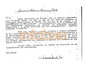 Párrafo de la carta de