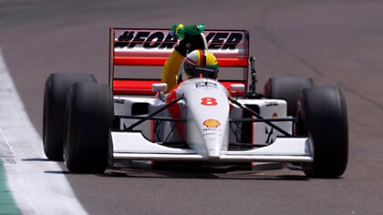 El emotivo homenaje de Sebastian Vettel a Ayrton Senna en el Gran Premio de Imola de la Fórmula 1