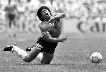 Diego Maradona brilló en México