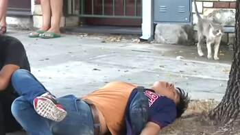 Choque en Flores de jovenes alcoholizados captura