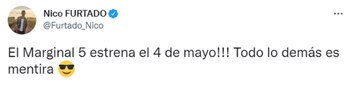 El mensaje de Nicolás Furtado