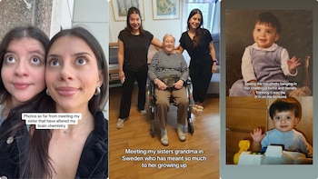 Hermanas colombianas adoptadas por distintas