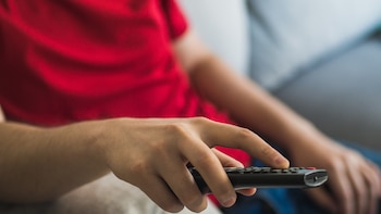 Un hombre sedentario en el