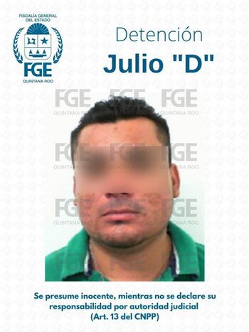 (Foto: Fiscalía de Quintana Roo)