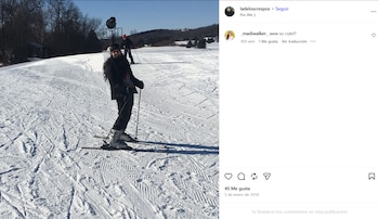 En las publicaciones que se mantienen en Instagram, Marín quito las ubicaciones de las fotografias - crédito ladeloscrespos / Instagram