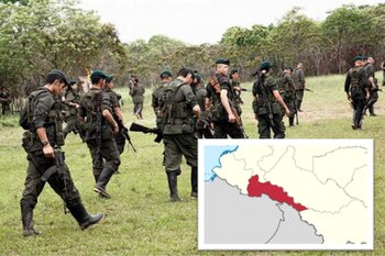 Grupos armados en Putumayo