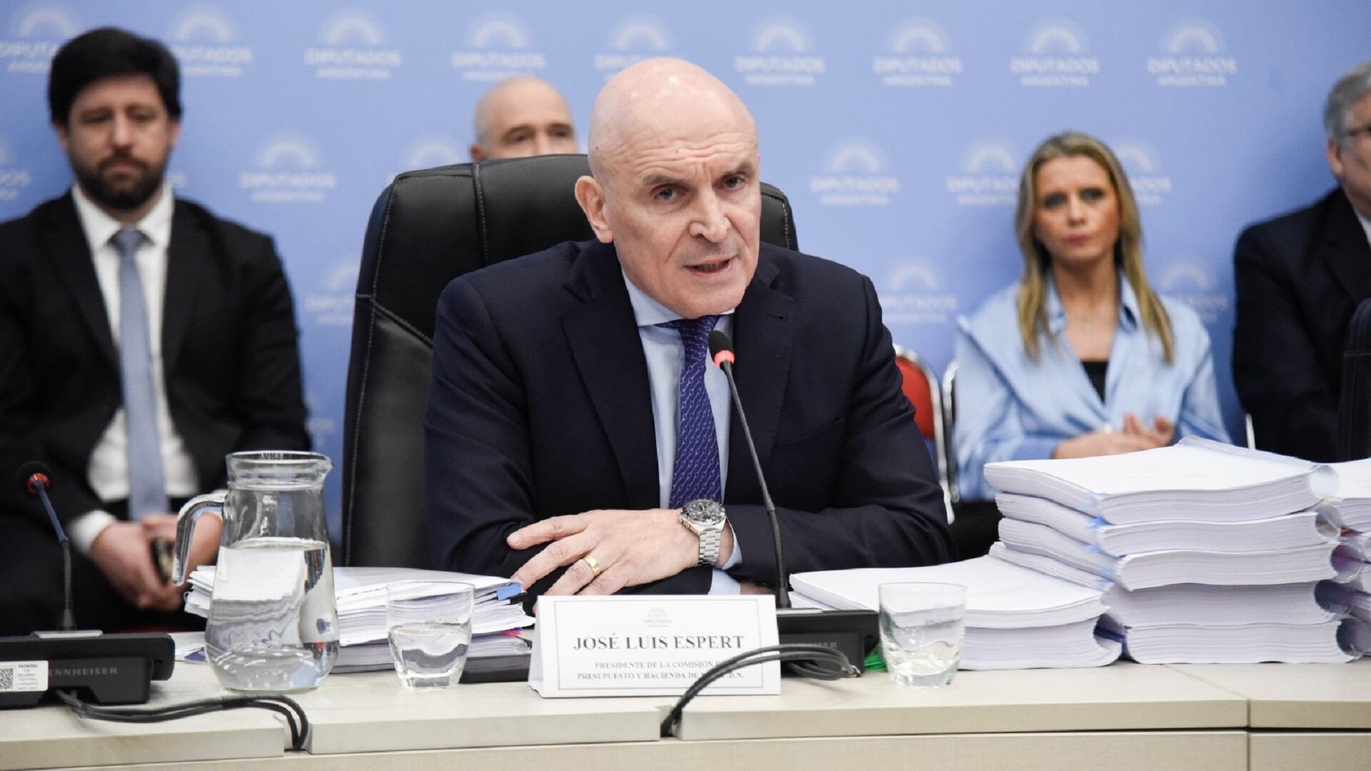 José Luis Espert, presidente de la Comisión de Presupuesto